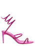 René Caovilla Cleo Sandals Fuchsia