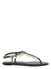 René Caovilla Diana Sandals White/black