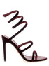 René Caovilla Cleo Sandals Bordeaux