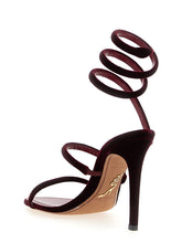René Caovilla Cleo Sandals Bordeaux