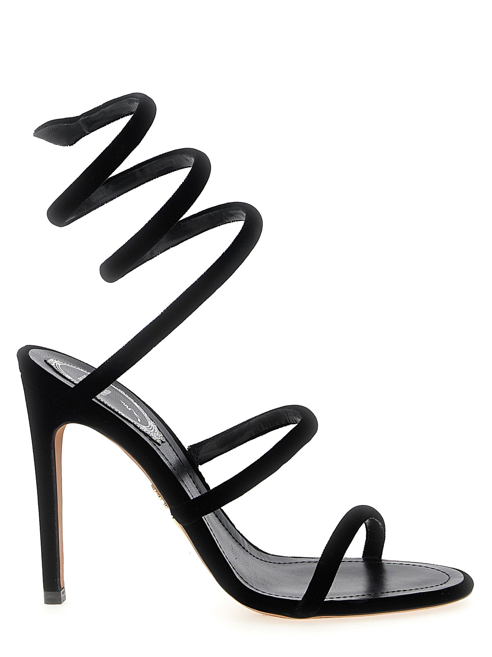 René Caovilla Cleo Sandals Black