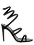 René Caovilla Cleo Sandals Black
