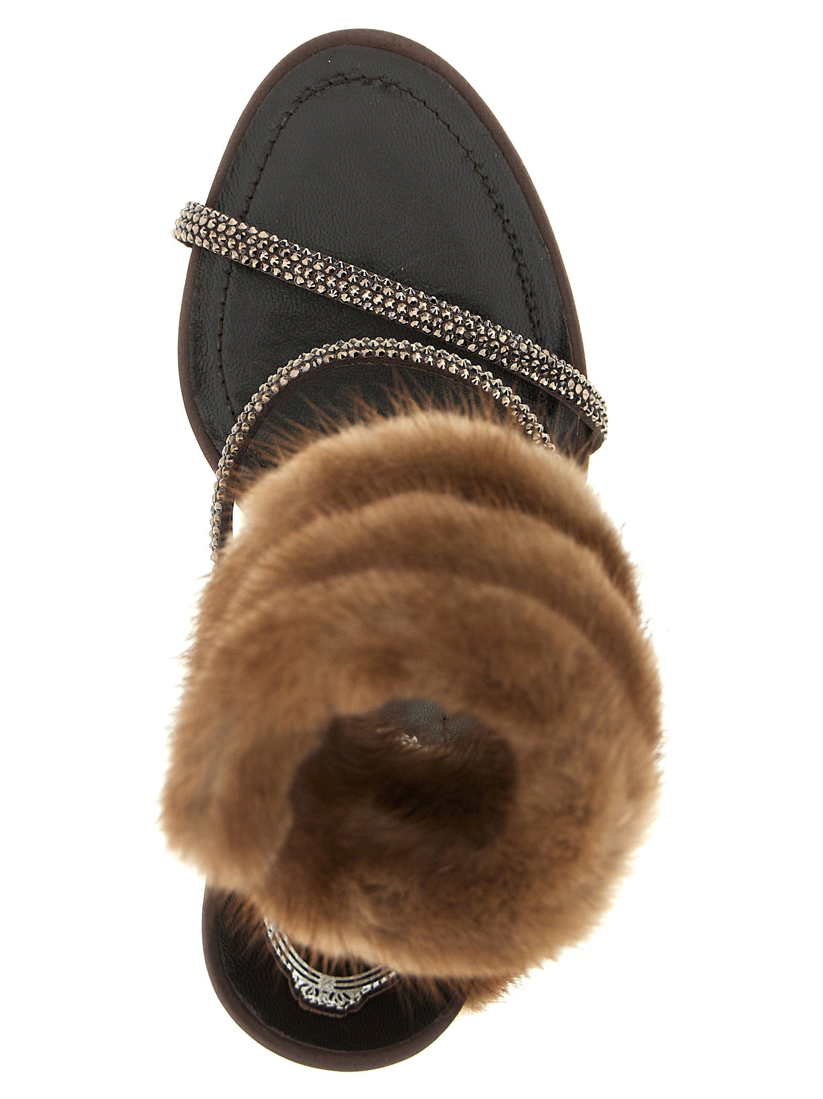 René Caovilla Lindsey Sandals Brown