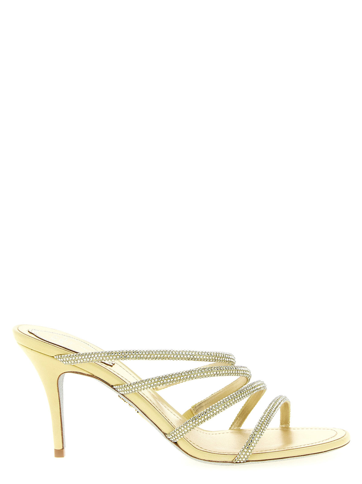 René Caovilla Erin Sandals Gold