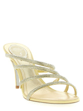 René Caovilla Erin Sandals Gold