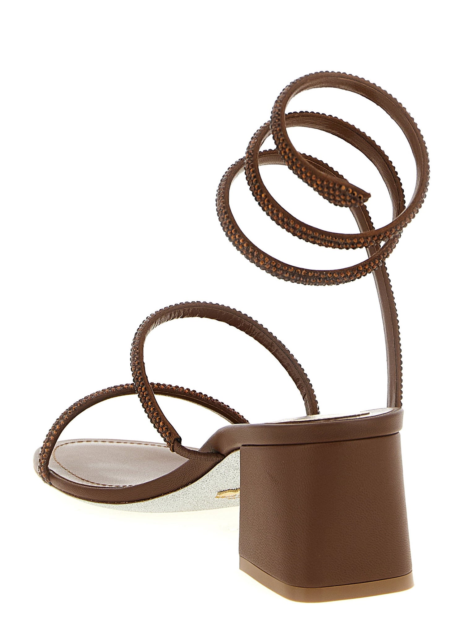 René Caovilla Cleo Sandals Brown