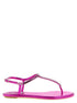 René Caovilla Diana Sandals Fuchsia