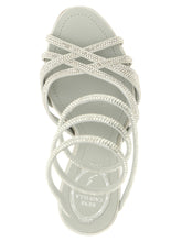 René Caovilla Dania Sandals Silver