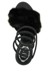 René Caovilla Margot Sandals Black