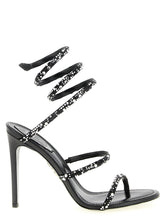 René Caovilla Cleo Sandals White/black