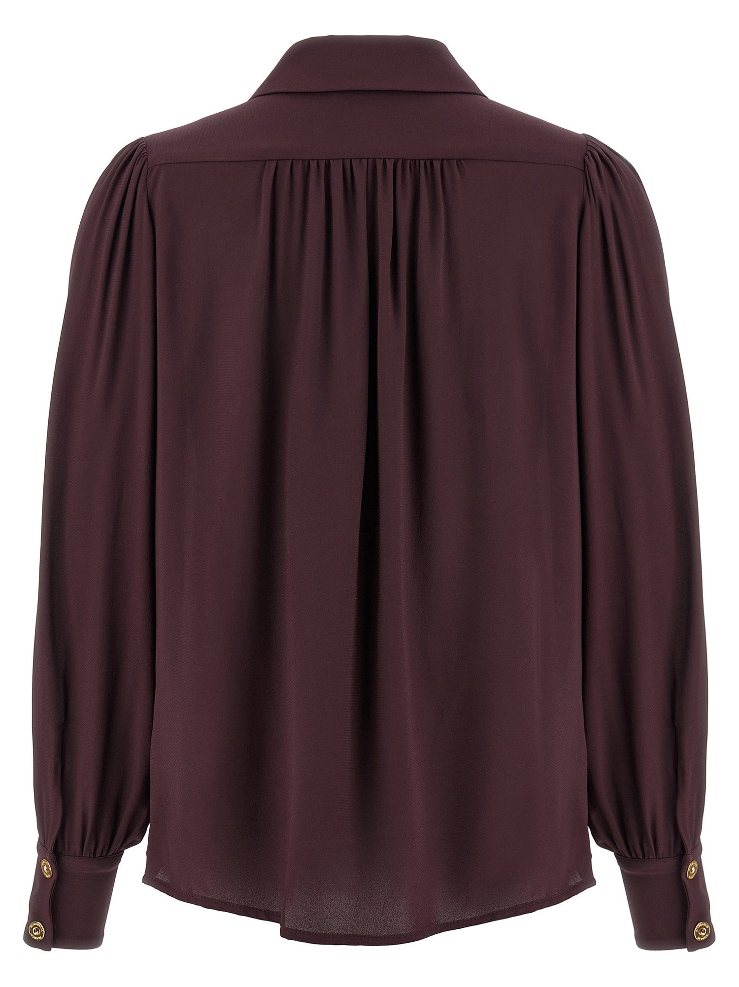 Elisabetta Franchi Necklace Shirt Purple
