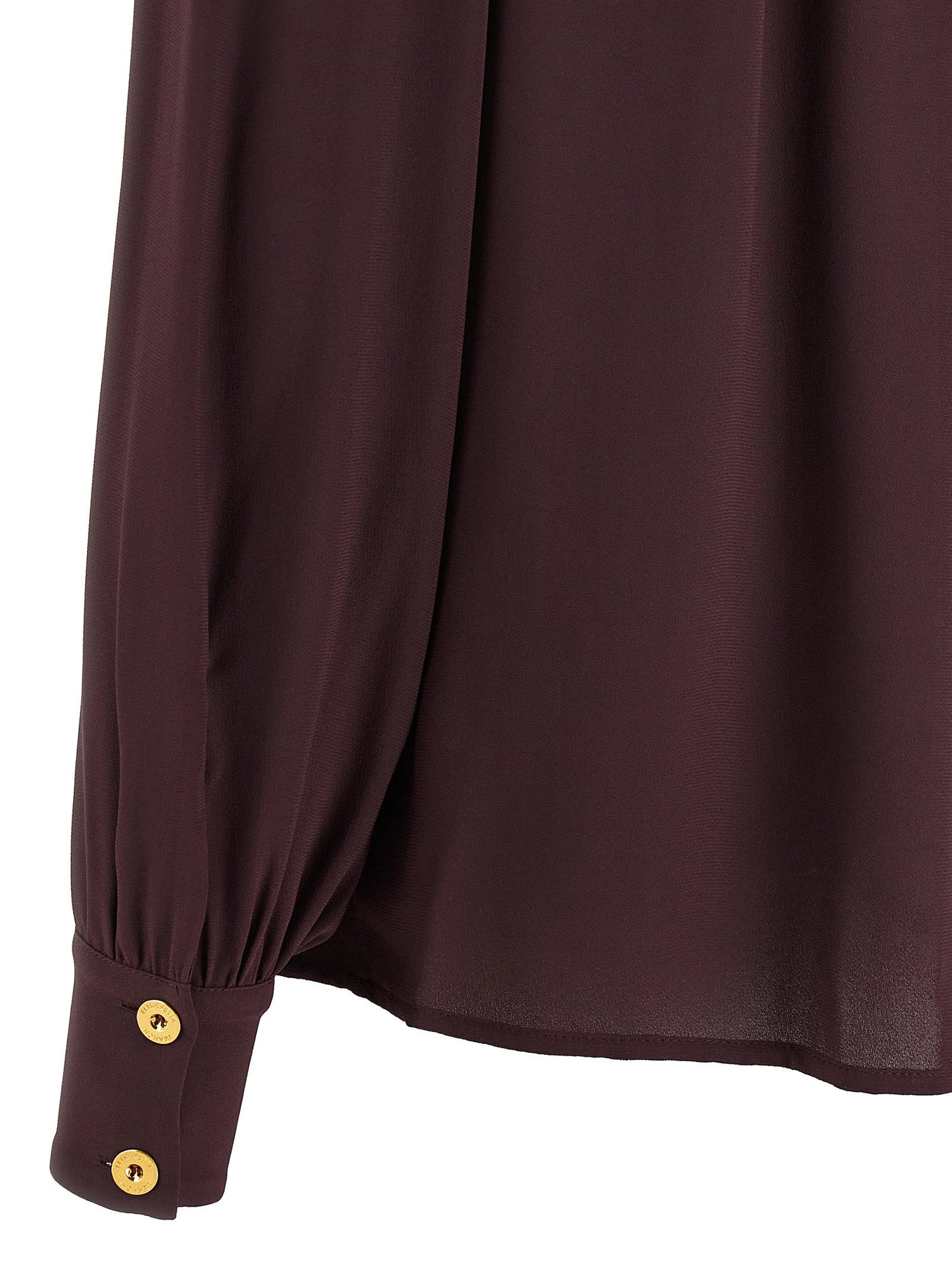 Elisabetta Franchi Necklace Shirt Purple
