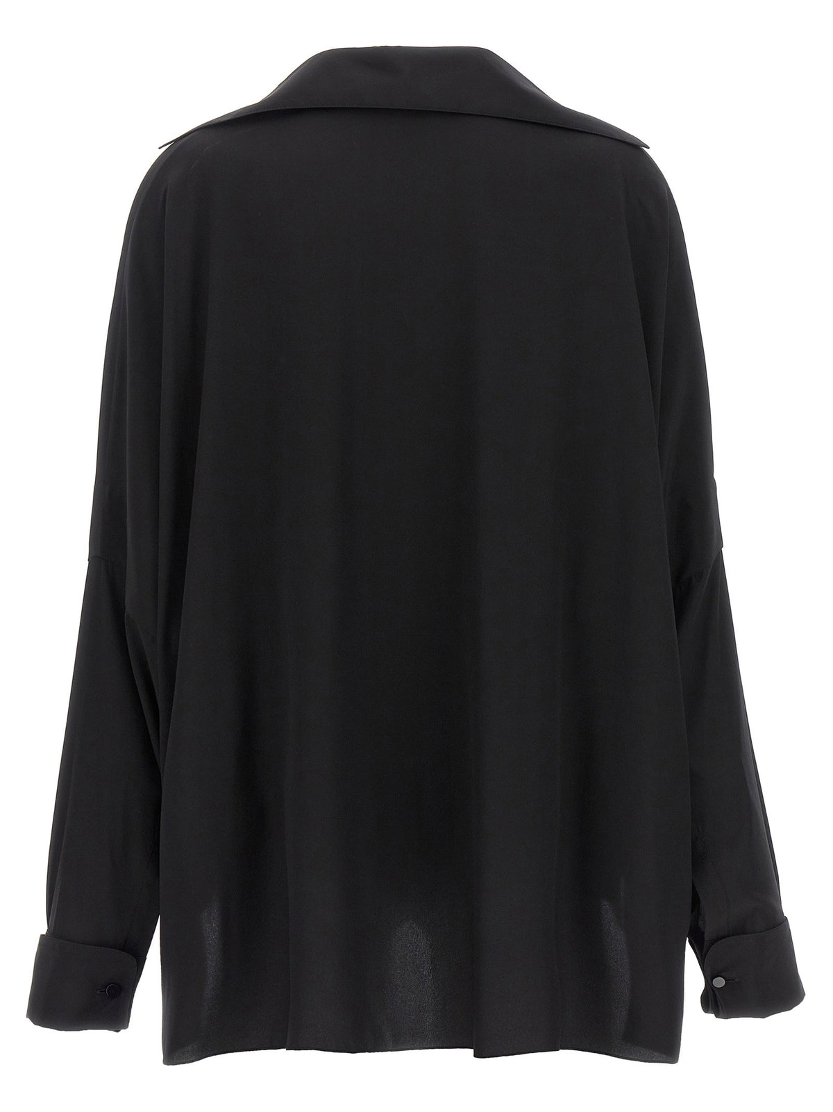 Tom Ford Crepe De Chine Shirt Black