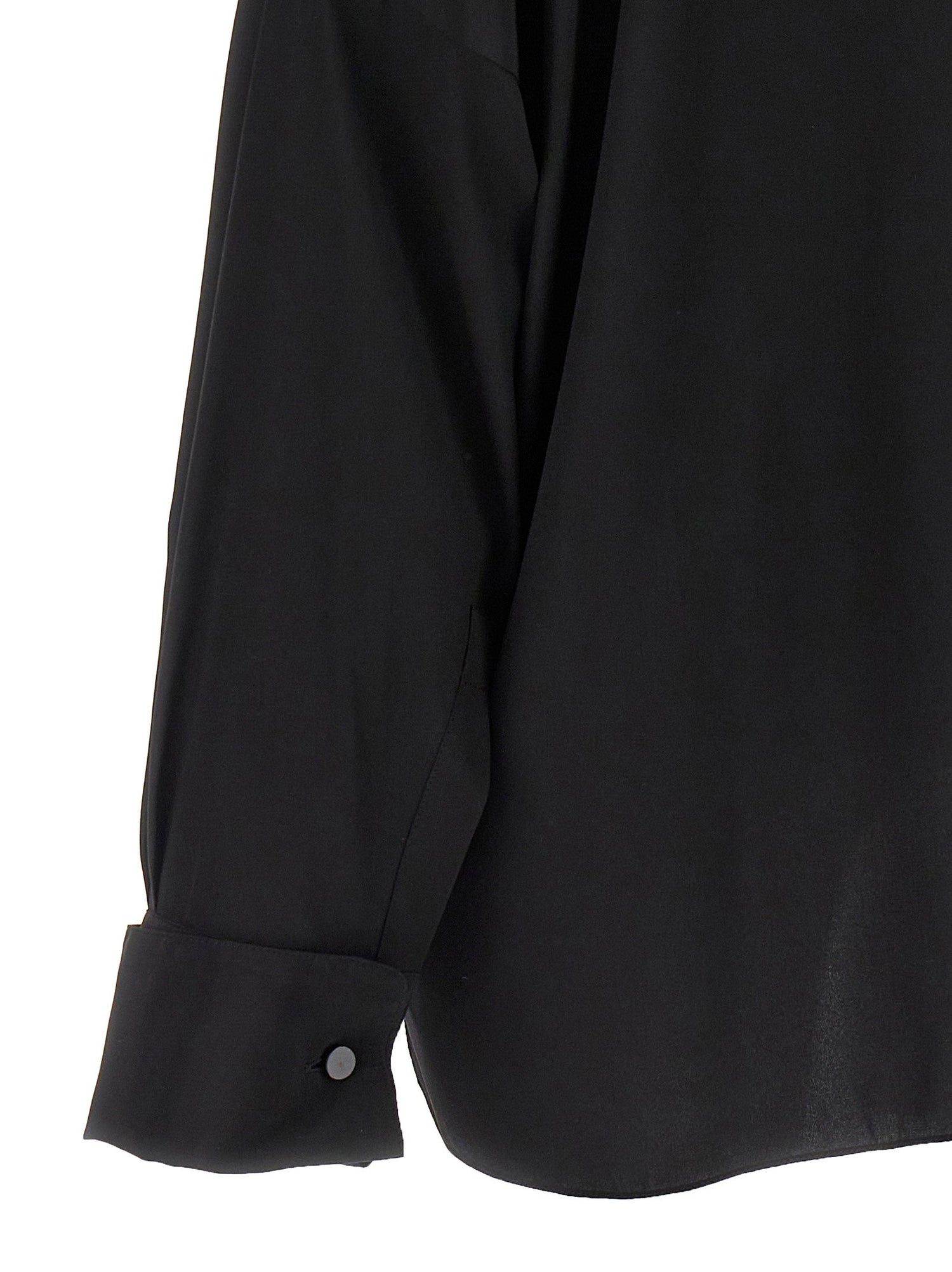 Tom Ford Crepe De Chine Shirt Black