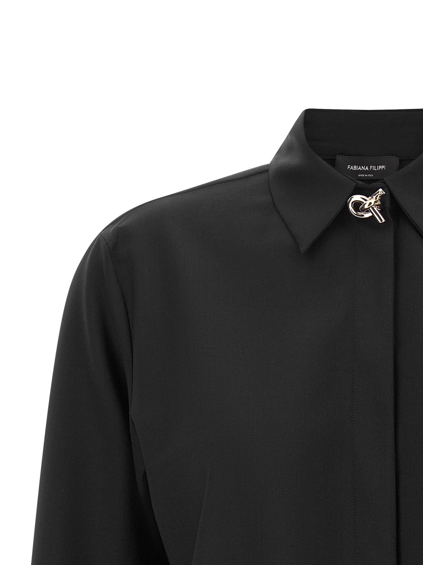 Fabiana Filippi Knot Shirt Black