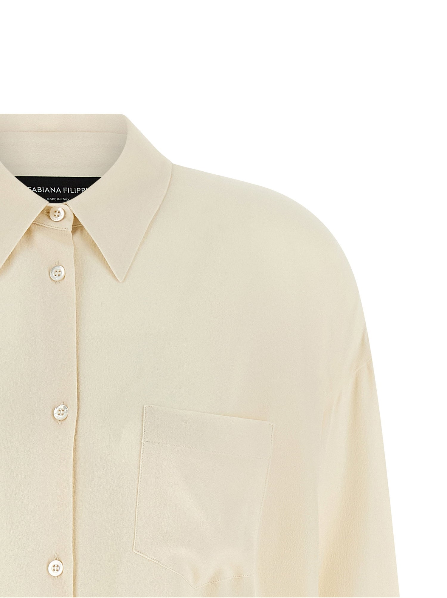 Fabiana Filippi Diamond Thread Shirt Beige