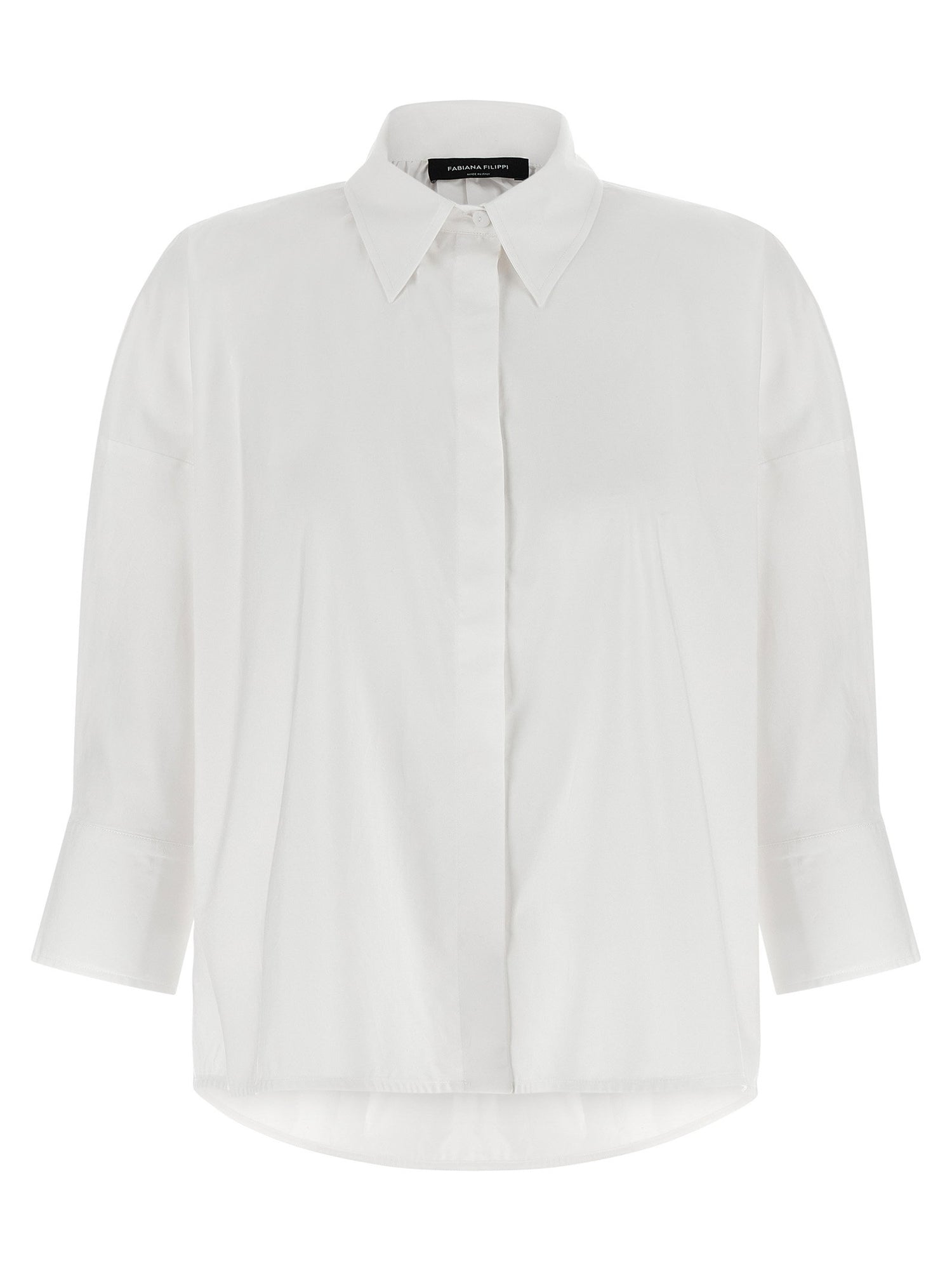 Fabiana Filippi Diamond Thread Shirt White