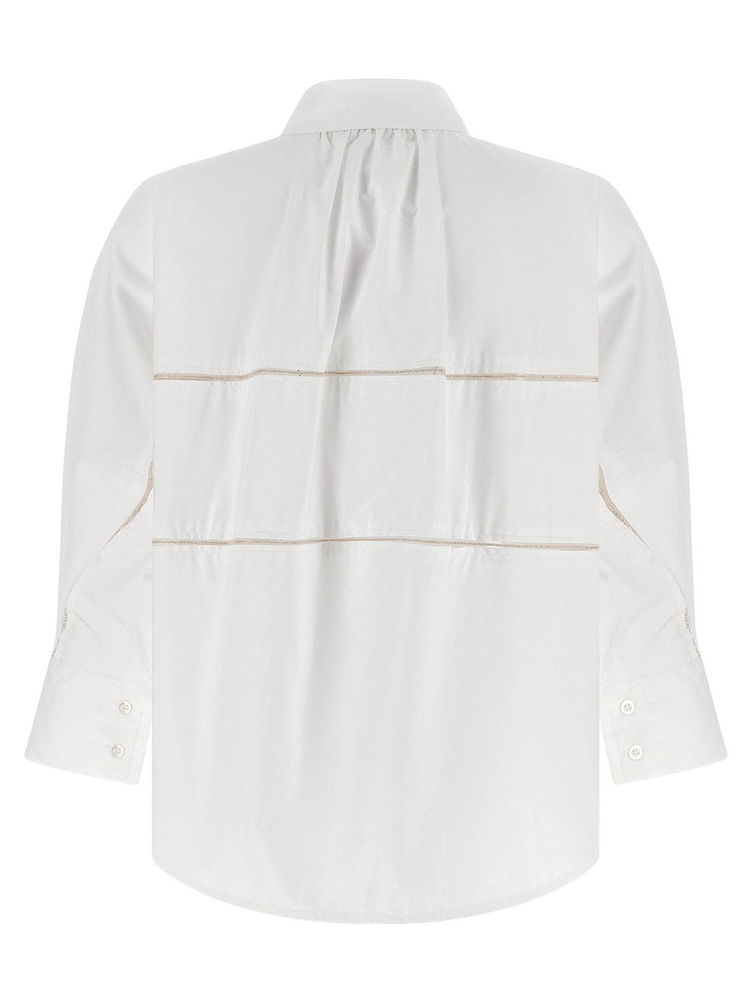 Fabiana Filippi Diamond Thread Shirt White