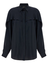 Fabiana Filippi Collar Detail Shirt Blue
