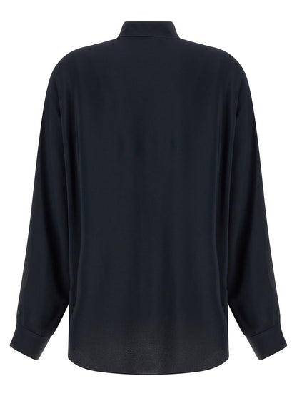 Fabiana Filippi Collar Detail Shirt Blue