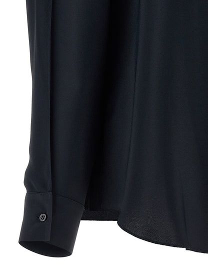 Fabiana Filippi Collar Detail Shirt Blue