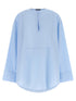 Fabiana Filippi Poplin Shirt Light blue