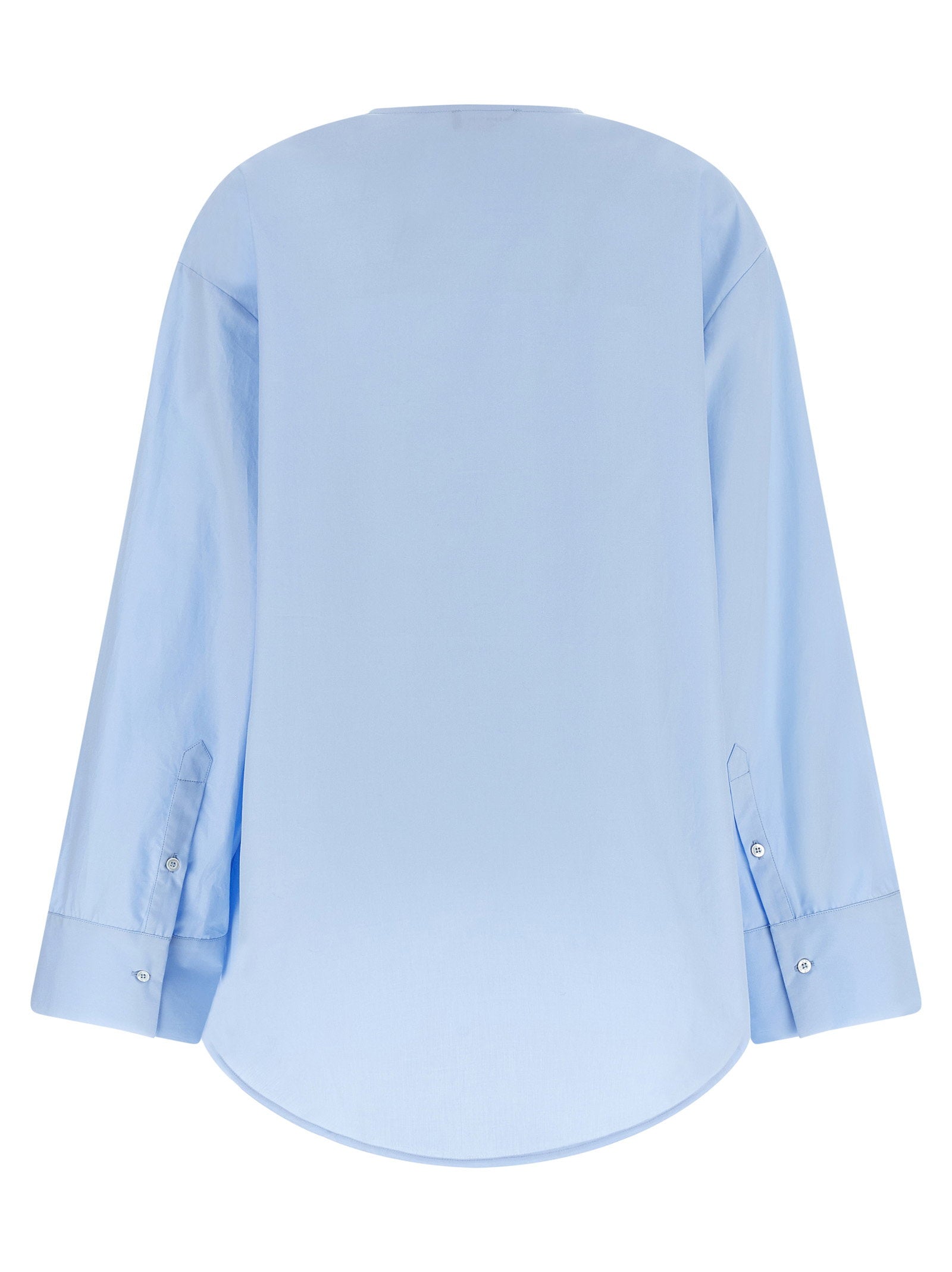 Fabiana Filippi Poplin Shirt Light blue