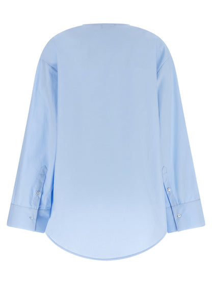 Fabiana Filippi Poplin Shirt Light blue