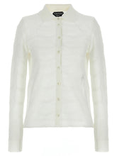 Tom Ford Openwork Cardigan White