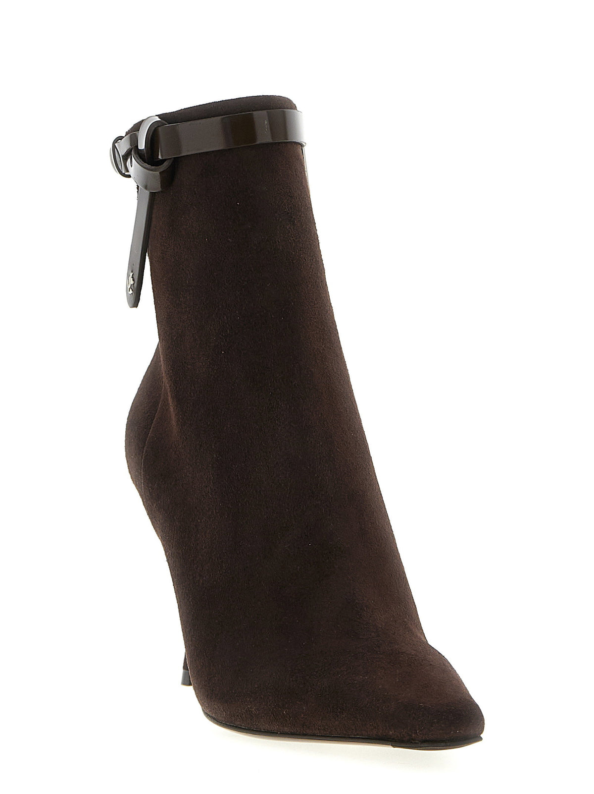 Jimmy Choo Camie Ankle Boots Brown