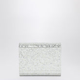 Jimmy Choo Candy Glitter Acrylic Clutch Metal