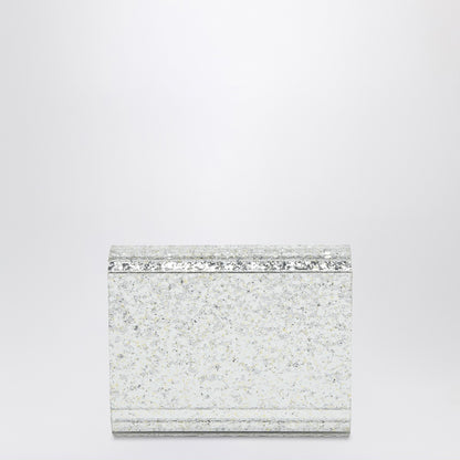 Jimmy Choo Candy Glitter Acrylic Clutch Metal
