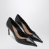 Dolce & Gabbana Black Leather Devotion Pumps with Stiletto Heel Black