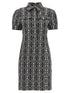 Max Mara Cesy Dress White/black