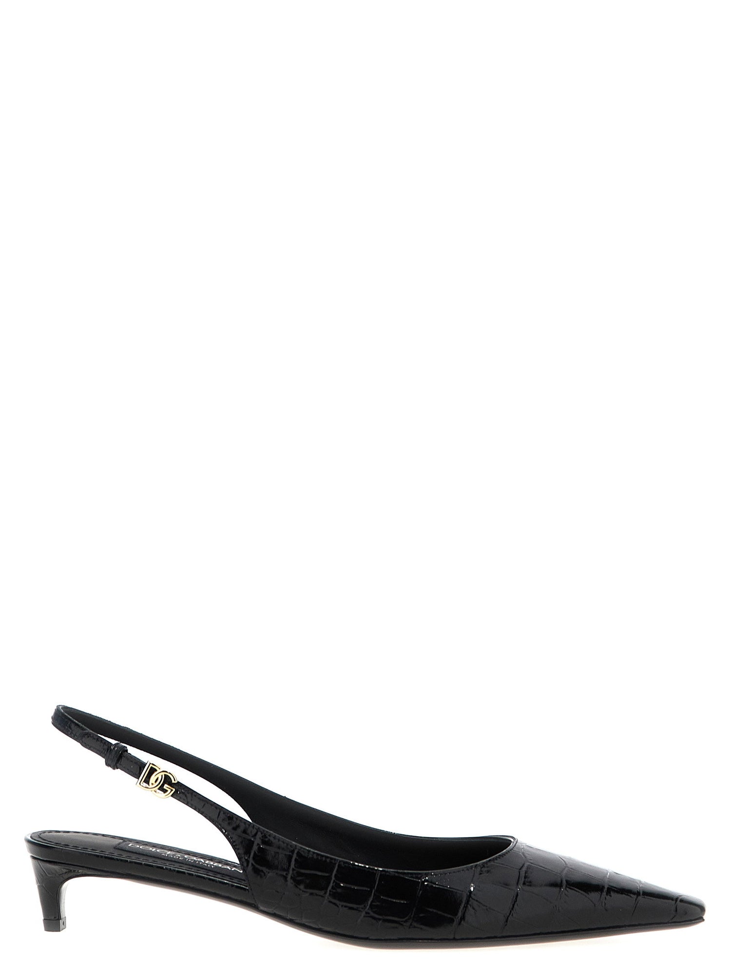 Dolce &amp; Gabbana Mun Slingback Black
