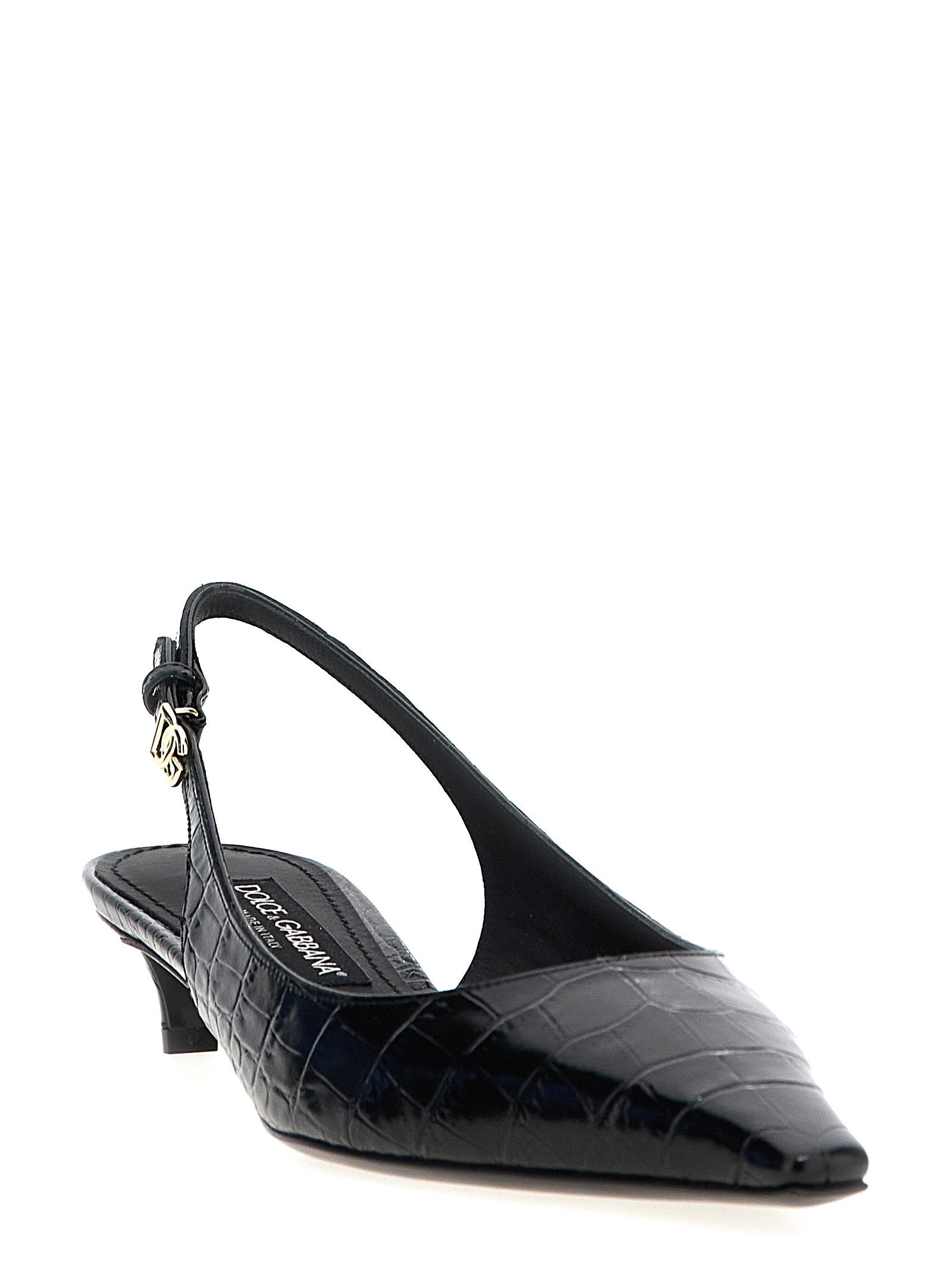Dolce &amp; Gabbana Mun Slingback Black