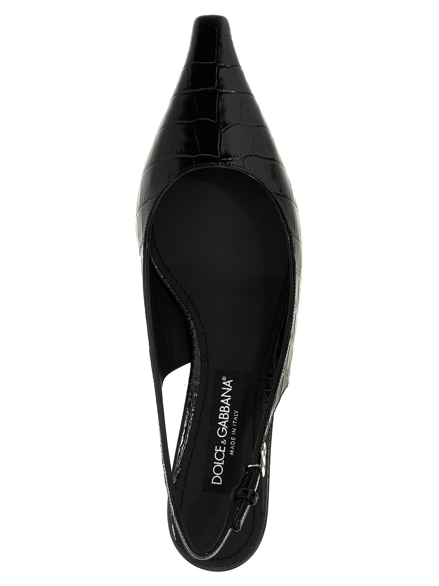 Dolce &amp; Gabbana Mun Slingback Black