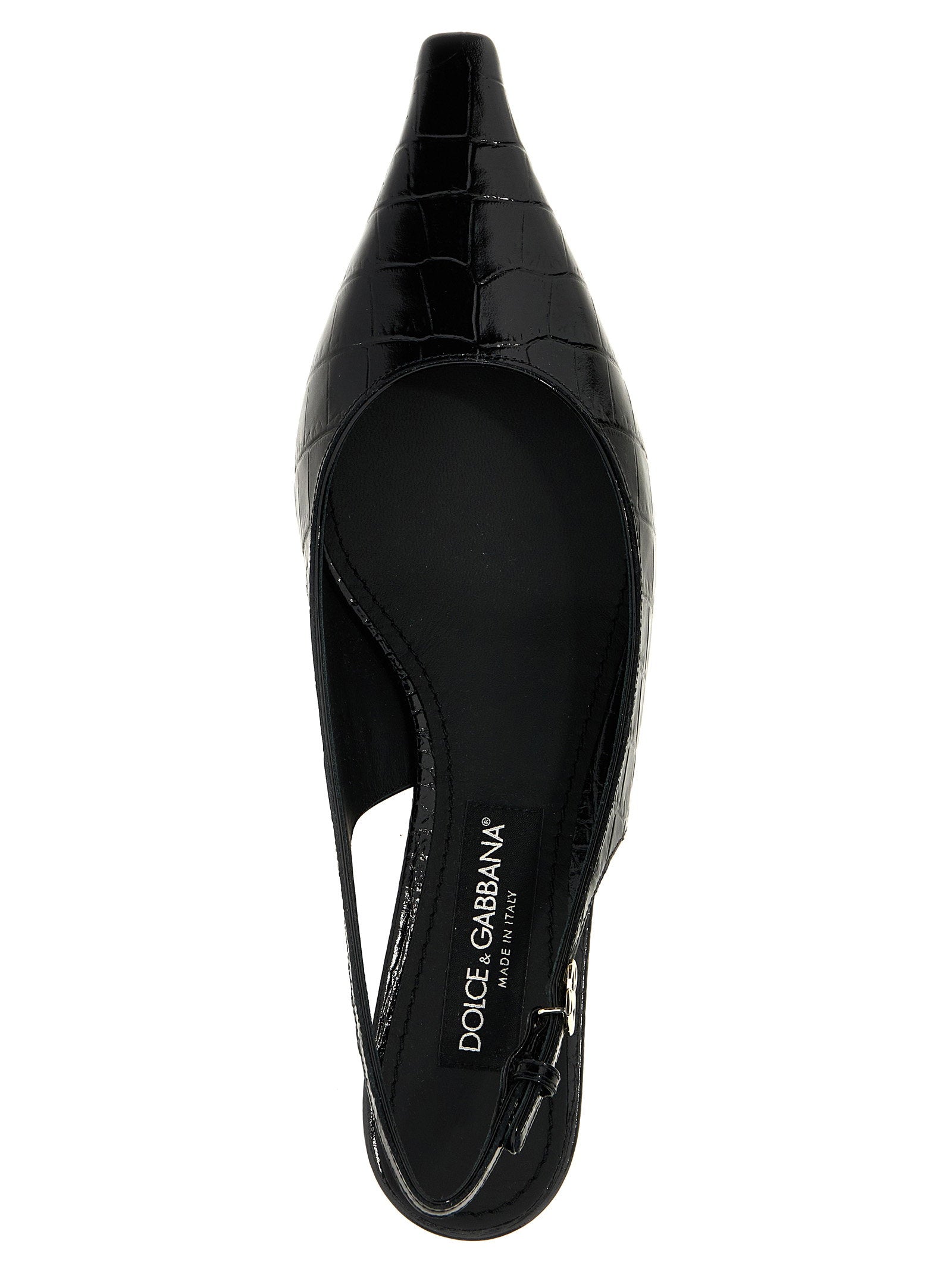 Dolce &amp; Gabbana Mun Slingback Black