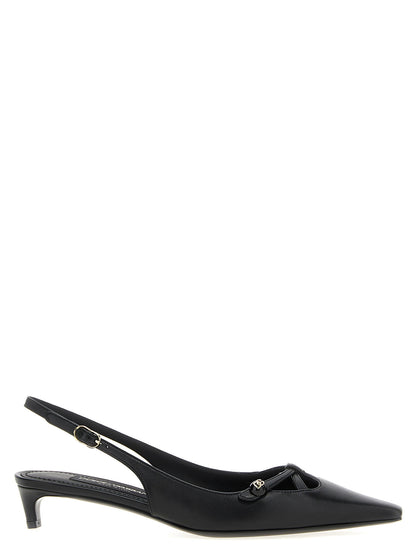 Dolce &amp; Gabbana Mun Slingback Black  
