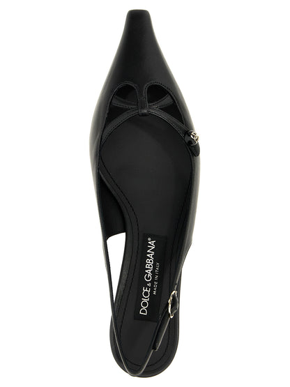 Dolce &amp; Gabbana Mun Slingback Black  