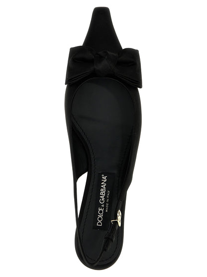 Dolce &amp; Gabbana Mun Slingback Black