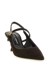 Dolce & Gabbana Suede Slingbacks Brown
