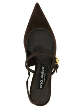 Dolce & Gabbana Suede Slingbacks Brown