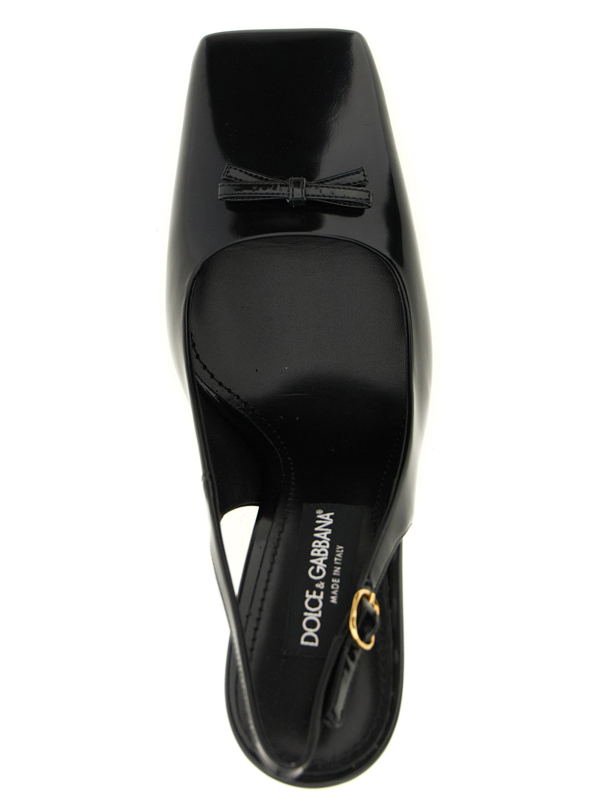 Dolce &amp; Gabbana Schiffer Slingback Black