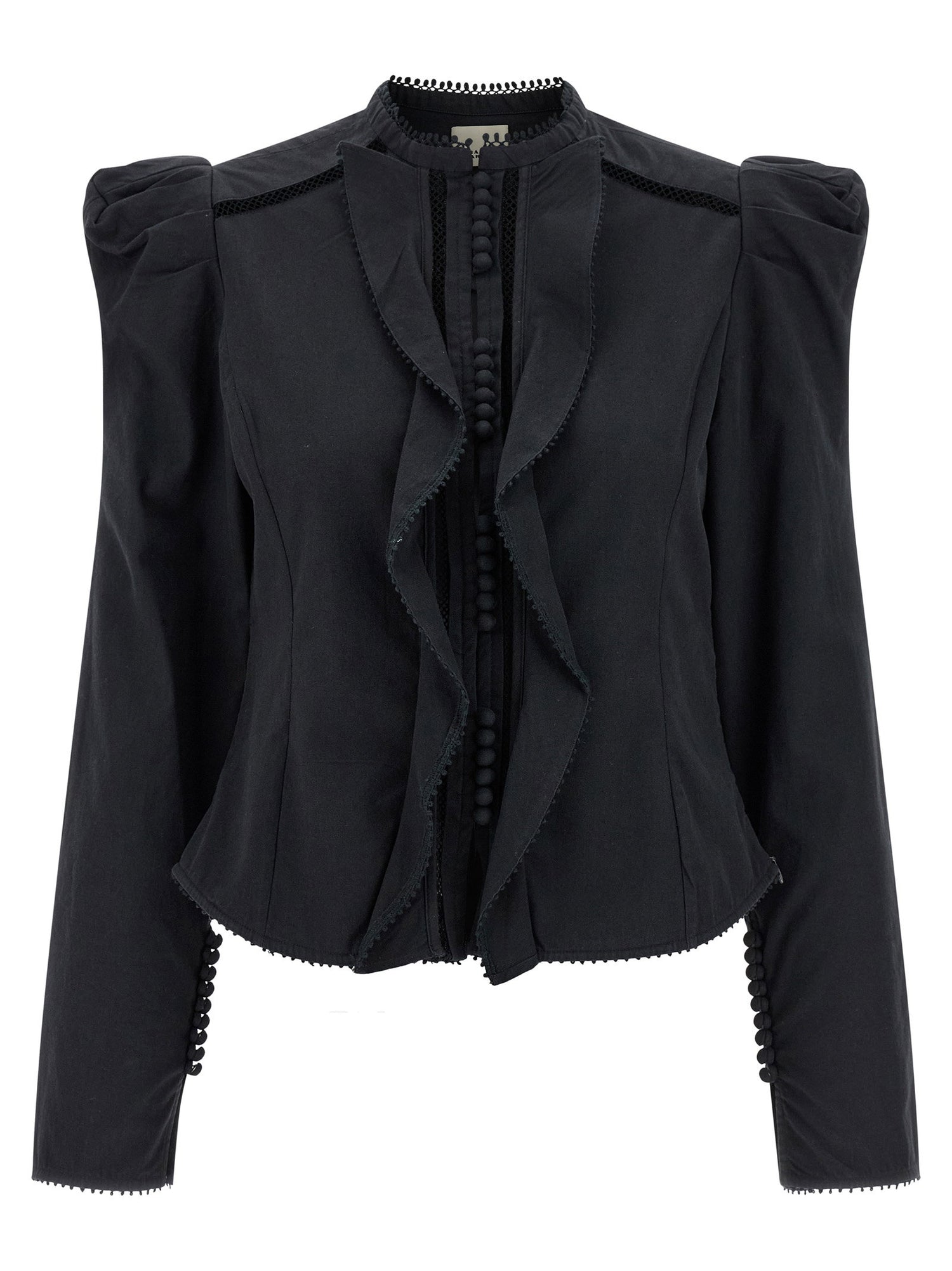 Isabel Marant Calina Shirt Black