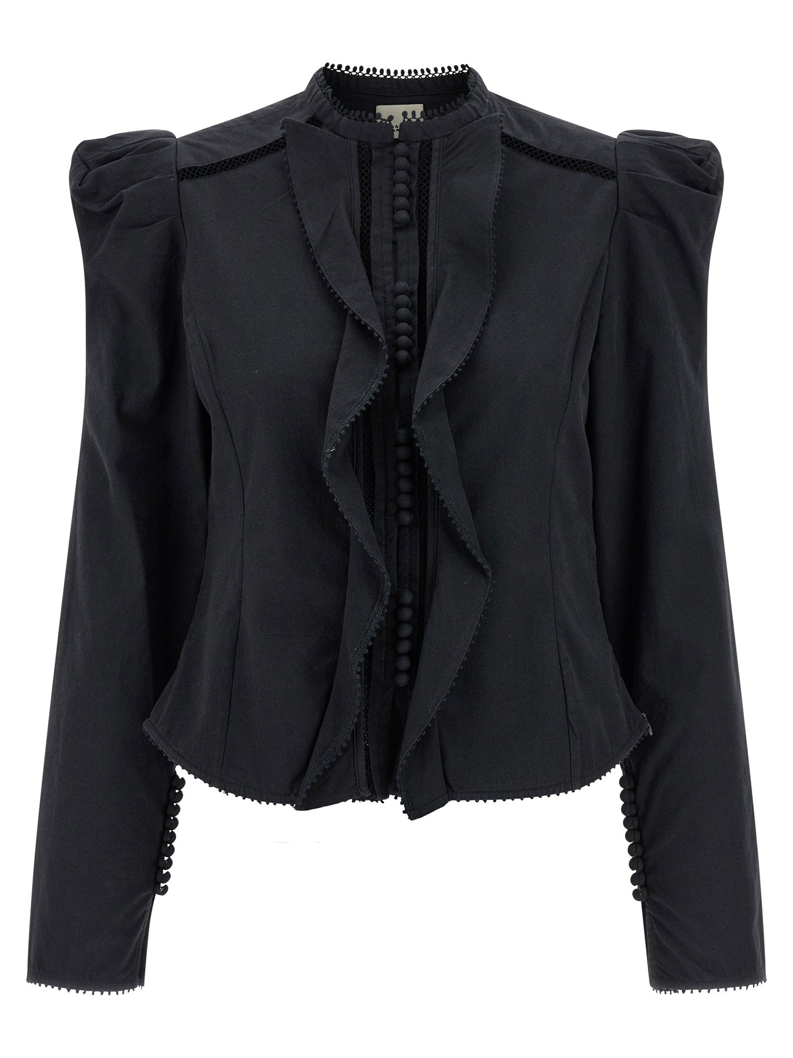 Isabel Marant Calina Shirt Black