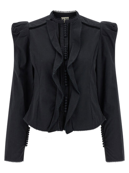 Isabel Marant Calina Shirt Black