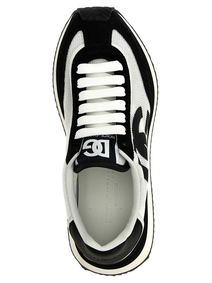 Dolce &amp; Gabbana Dg Cushion Sneakers White/black