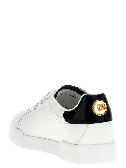 Dolce &amp; Gabbana Portofino Sneakers White/black