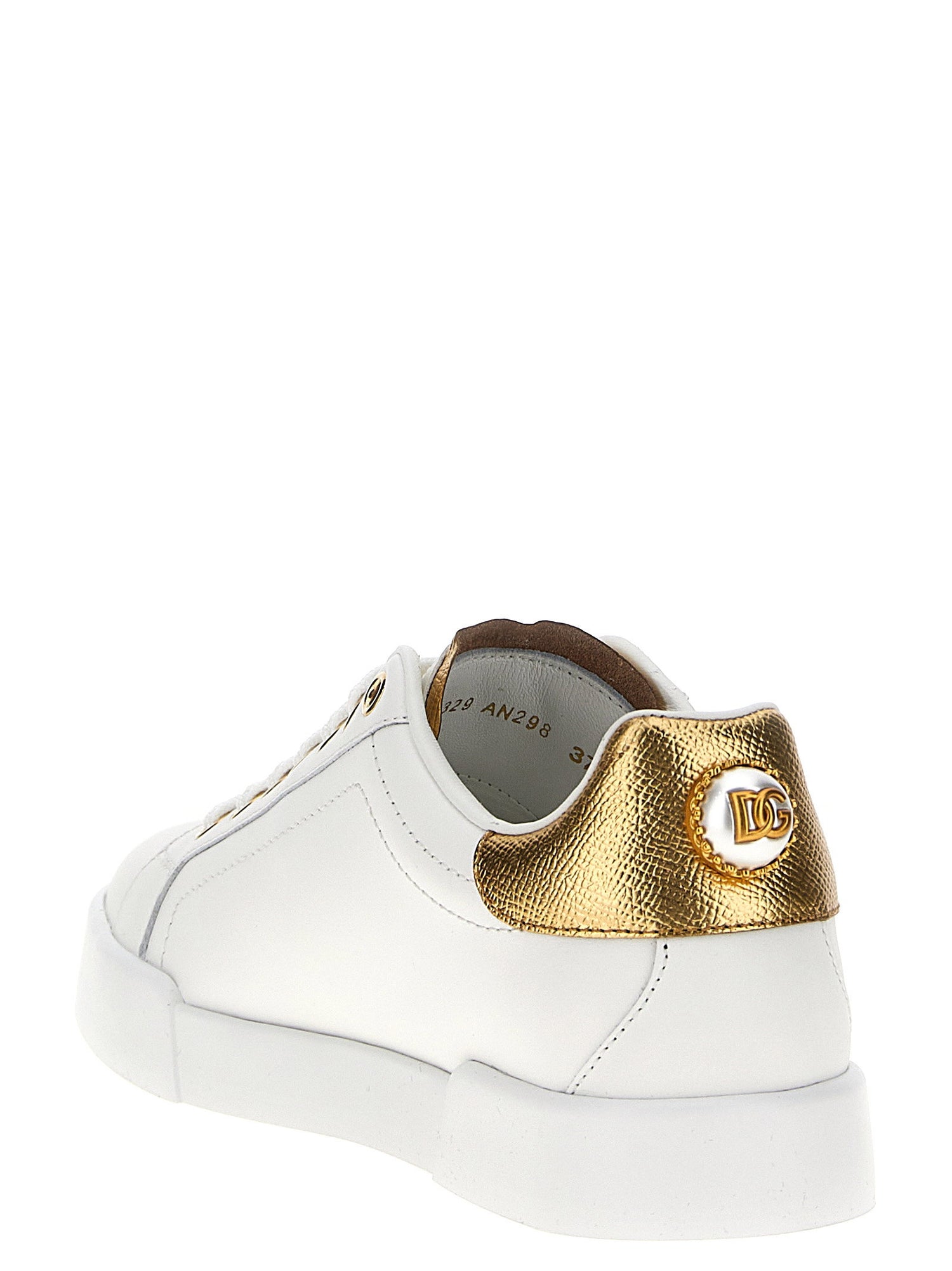 Dolce &amp; Gabbana Portofino Sneakers Gold